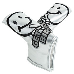 PCB-414 [パターカバー GET BIRDIE！ PUTTER COVER ブレードタイプ（PUパールエナメル） SV]