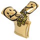 PCB-415 [パターカバー GET BIRDIE！ PUTTER COVER ブレードタイプ（PUパールエナメル） GD]