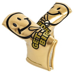 PCB-415 [パターカバー GET BIRDIE！ PUTTER COVER ブレードタイプ（PUパールエナメル） GD]