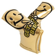 PCB-415 [パターカバー GET BIRDIE！ PUTTER COVER ブレードタイプ（PUパールエナメル） GD]