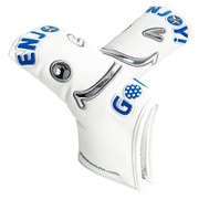 PCB-417 [パターカバー ENJOY GOLF PUTTER COVER ブレードタイプ（PUレザー） WH]