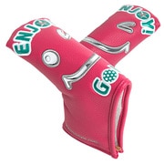 PCB-418 [パターカバー ENJOY GOLF PUTTER COVER ブレードタイプ（PUレザー） ROSE]
