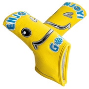 PCB-419 [パターカバー ENJOY GOLF PUTTER COVER ブレードタイプ（PUレザー） YW]