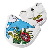 PCM-413 [パターカバー SPLASH DOLPHIN PUTTER COVER マレットタイプ（PUレザー）]