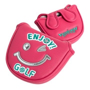 PCM-419 [パターカバー ENJOY GOLF PUTTER COVER マレットタイプ（PUレザー） ROSE]