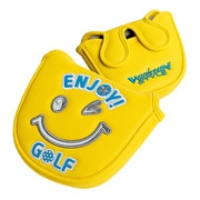 PCM-420 [パターカバー ENJOY GOLF PUTTER COVER マレットタイプ（PUレザー） YW]