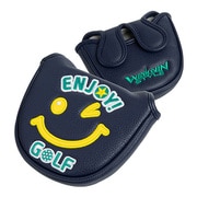 PCM-421 [パターカバー ENJOY GOLF PUTTER COVER マレットタイプ（PUレザー） NV]