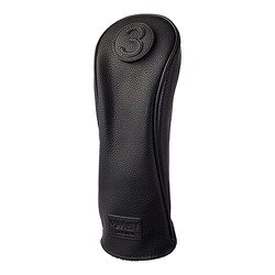 FWCN-211 [ヘッドカバー NEO CLASSIC FAIRWAY WOOD COVER（PUレザー） BK]