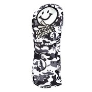 HCP-100 [ヘッドカバー GET BIRDIE！ CAMO DW用 HEAD COVER WH]