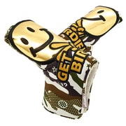 PCBP-101 [パターカバー GET BIRDIE！ CAMO PUTTER COVER ブレードタイプ カーキ]