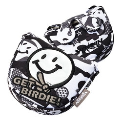 PCMP-100 [パターカバー GET BIRDIE！ CAMO PUTTER COVER マレットタイプ WH]
