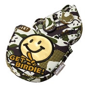 PCMP-101 [パターカバー GET BIRDIE！ CAMO PUTTER COVER マレットタイプ カーキ]