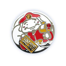 MM-604 [ゴルフマーカー MEGA MARKER 大黒天/開運招福 SV]