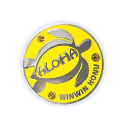 MM-629 [ゴルフマーカー MEGA MARKER ALOHA HONU YW]