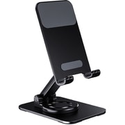 FSTS-11RBK [360°回転式スマホ・タブレットスタンド ブラック]
