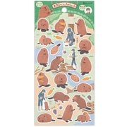 5424105 [シール大 ズームインアニマル ビーバー]