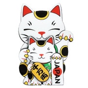 NB-JW301 [木製マグネット 招き猫（白）]