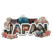 NB-JWE283 [木製エッチングマグネット 柴犬JAPAN 黒]