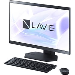 デスクトップパソコン/LAVIE/23.8型/Core i5-1335U/メモリ 16GB/SSD 512GB/Windows 11 Home/Office Home ＆ Business 2024/ファインブラック PC-A2355JAB