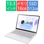 ノートパソコン/LAVIE SOL/13.3型/Core i5-1335U/メモリ 16GB/SSD 512GB/Windows 11 Home/Office Home & Business 2024/プラチナシルバー/ヨドバシカメラ限定モデル PC-S1355JAS-YC