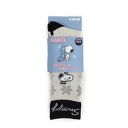 PEANUTS JR SOCKS SNJK1025 (BK)ブラック JFサイズ(19-23cm) [スキーソックス ジュニア]