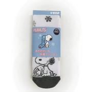PEANUTS JR SOCKS SNJK1029 (GR)グレー JFサイズ(19-23cm) [スキーソックス ジュニア]