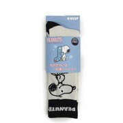 PEANUTS JR SOCKS SNJK1031 (BK)ブラック JFサイズ(19-23cm) [スキーソックス ジュニア]