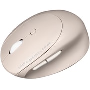 静音Bluetooth小型エルゴノミクスマウス 充電式 5ボタン FREERO ベージュ MA-EBBS522BG