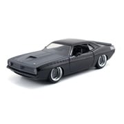 JADA97195 1/24 F＆F プリムス バラクーダ マットグレー レティ [ダイキャストミニカー]