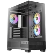 ATX対応 ピラーレスPCケース ブラック CX700 ARGB