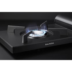 BALMUDA - 【新品未開封】BALMUDA テーブルストーブ ブラックKGS01JP-BK 黒 BALMUDA(バルミューダ) Table Stove ブラック KGS01JP-BK