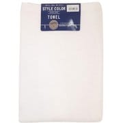 BO801510 [バスタオル スタイルカラー2 WHITE]