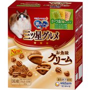 銀のスプーン 三ツ星グルメ お魚味クリーム かつお味レシピ3種のアソート 180g [猫用 ドライフード]