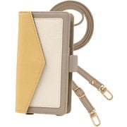 TR2way-XP10-3-LC [Xperia 10 III/Xperia10 III Lite 用 ケース 手帳型 トリコロール 2Way スマホショルダー スマホケース エレガンテ Elegante/レモンカード]