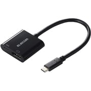 USB Type-C - DisplayPort 変換プラグ 4K60Hz PD60W ブラック AD-CDPPDBK2