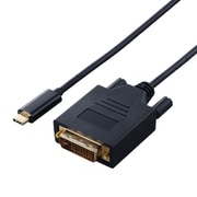 USB Type-C - DVI 変換ケーブル 2m 1920×1080 60Hz ブラック CAC-CDVI20BK2