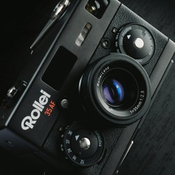ローライ Rollei 35 S Black フィルムカメラ　フラッシュ付き Rollei 35S black - 三葉堂寫眞機店オンラインストア