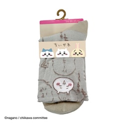 ちいかわ フロート柄 クルー丈 アイボリー 20-25cm
