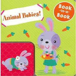 【バーゲンブック】Animal Babies！ Book-in-a-Book [単行本]