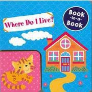 【バーゲンブック】Where Do I Live？ Book-in-a-Book [単行本]