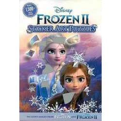 【バーゲンブック】Disney FROZENⅡ STICKER ART PUZZLES [単行本]
