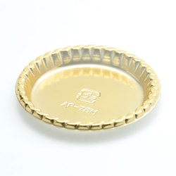 ゴールドトレー丸型6cm 10枚 01826100