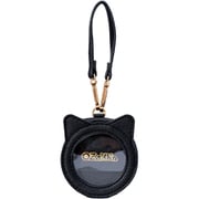 ONCS-S-BK ねこみみ缶バッジケース スタンダードカラー ブラック