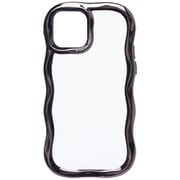 41-983621 [iFace BeBling クリアケース ブラック iPhone 12/12 Pro]