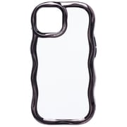 41-983652 [iFace BeBling クリアケース ブラック iPhone 15]