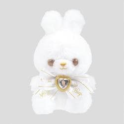 PT0061-C 真っ白と真っ黒なお友達 ボールチェーンマスコット White / Rabbit