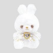 PT0061-C 真っ白と真っ黒なお友達 ボールチェーンマスコット White / Rabbit