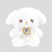 PT0061-D 真っ白と真っ黒なお友達 ボールチェーンマスコット White / Dog