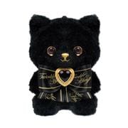 PT0061-F 真っ白と真っ黒なお友達 ボールチェーンマスコット Black / Cat
