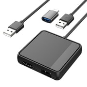 KD-256 [Smart Car Player Input ディスプレイオーディオ対応 走行中も映像が観られる USB変換アダプタ fire tv stick・ミラーリング製品対応 ブラック]